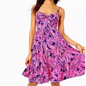 Lilly Pulitzer Adalia Knee Length Dress NWT